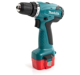 Аккумуляторная дрель-шуруповерт MAKITA 6261DWPE (9.6B,10мм,2*1.3Ач,24/14Нм,0-350/1200об/мин,кейс)