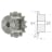    12  19,05 - 3180 17  D=16  